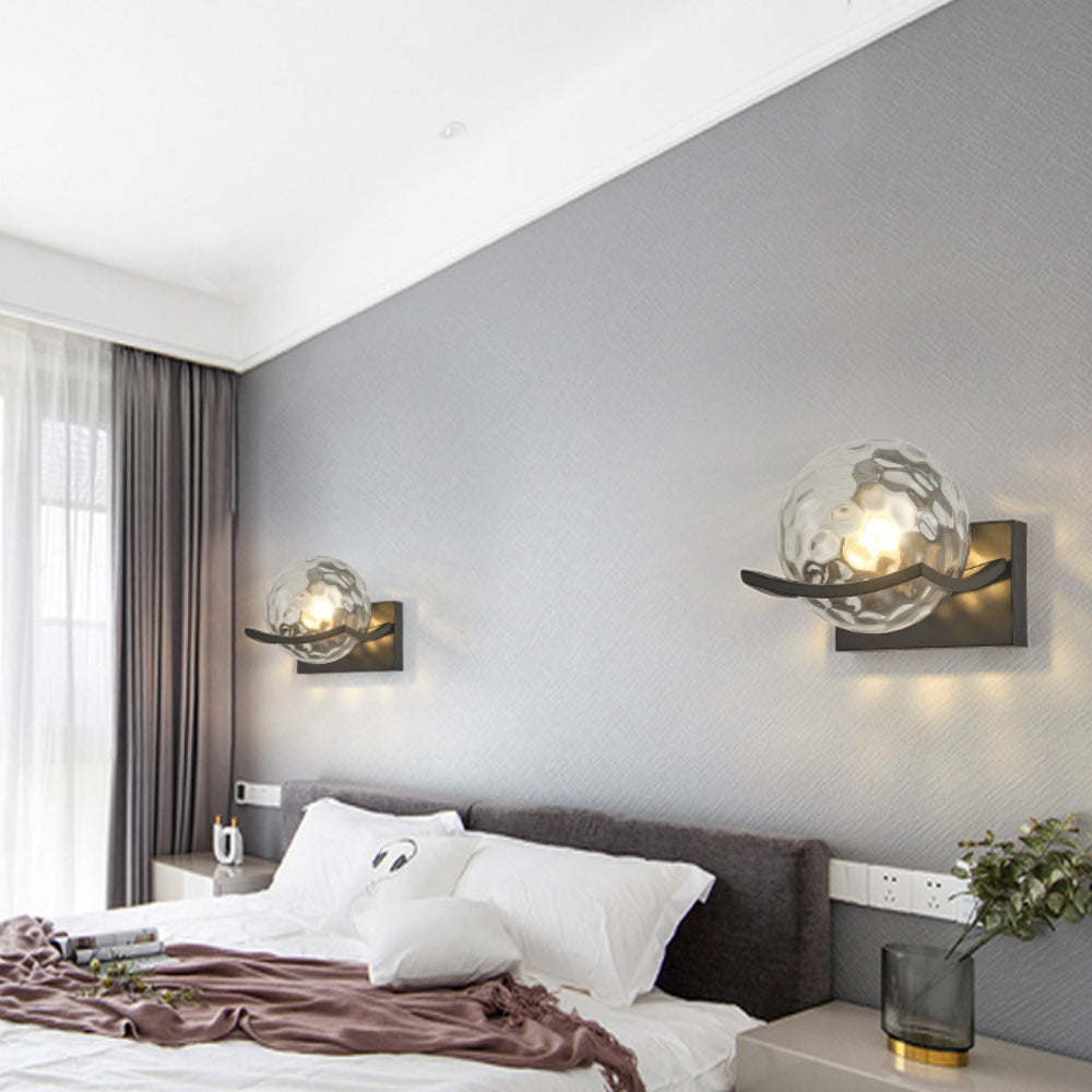 Applique Murale LED en Verre Moderne – Éclairage Accent Élégant