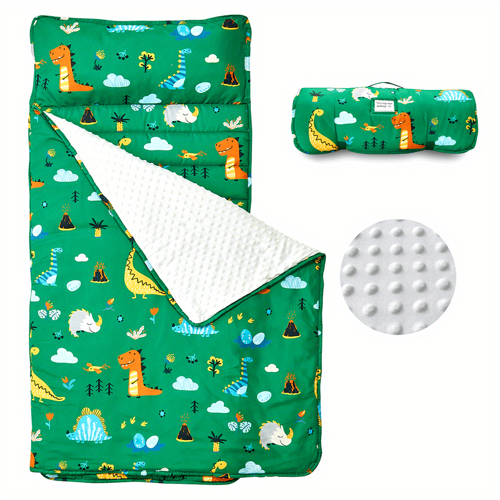 Tapis de sommeil Dino pour enfants - Pour des aventures confortables et amusantes