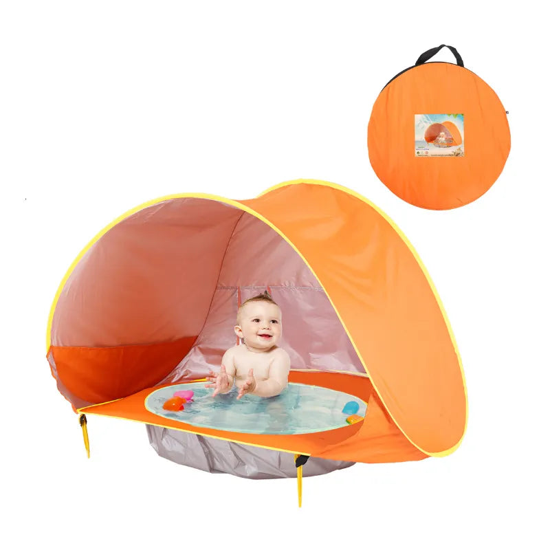KidsTent | Veillez à ce que votre enfant soit protégé du soleil lorsqu'il joue et se détend à la plage