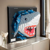 Art mural créatif 3D – Collection Requin et Aigle