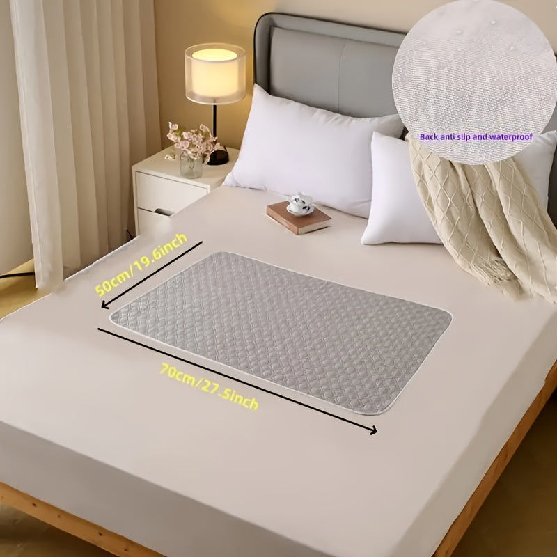 Tapis Imperméable Lavable – Parfait pour les Personnes Âgées, les Animaux de Compagnie et les Soins Menstruels