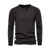 Chemise Heren à manches longues et col rond