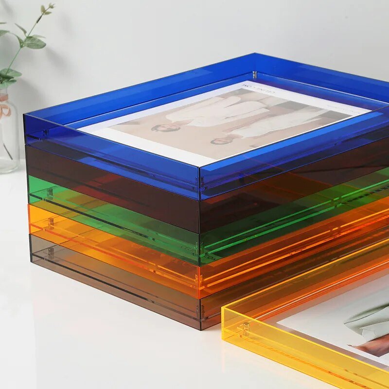 Cadre Photo Acrylook | Accessoires de Maison | Cadre photo en acrylique transparent au style moderne