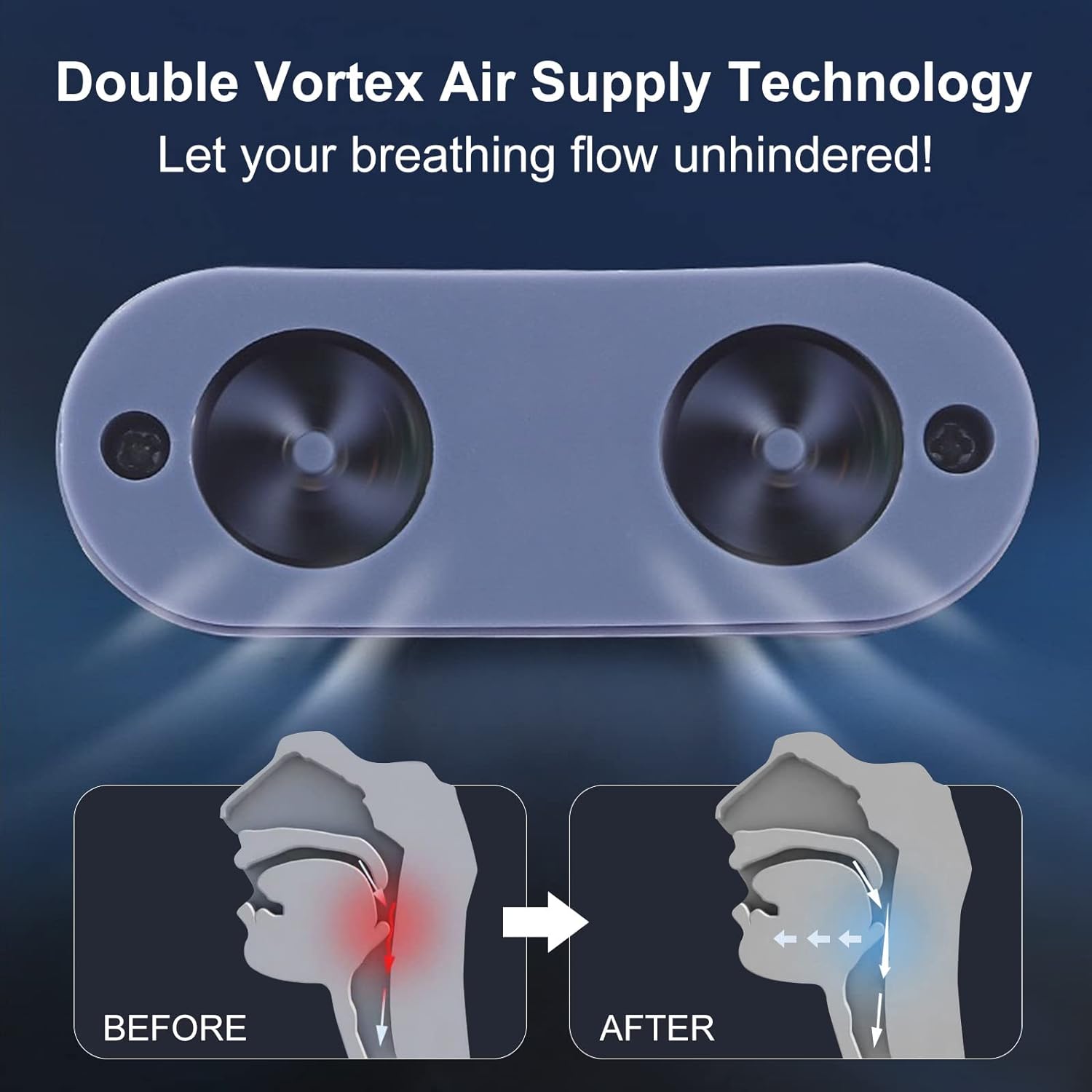 Appareil Micro CPAP - Anti-ronflement