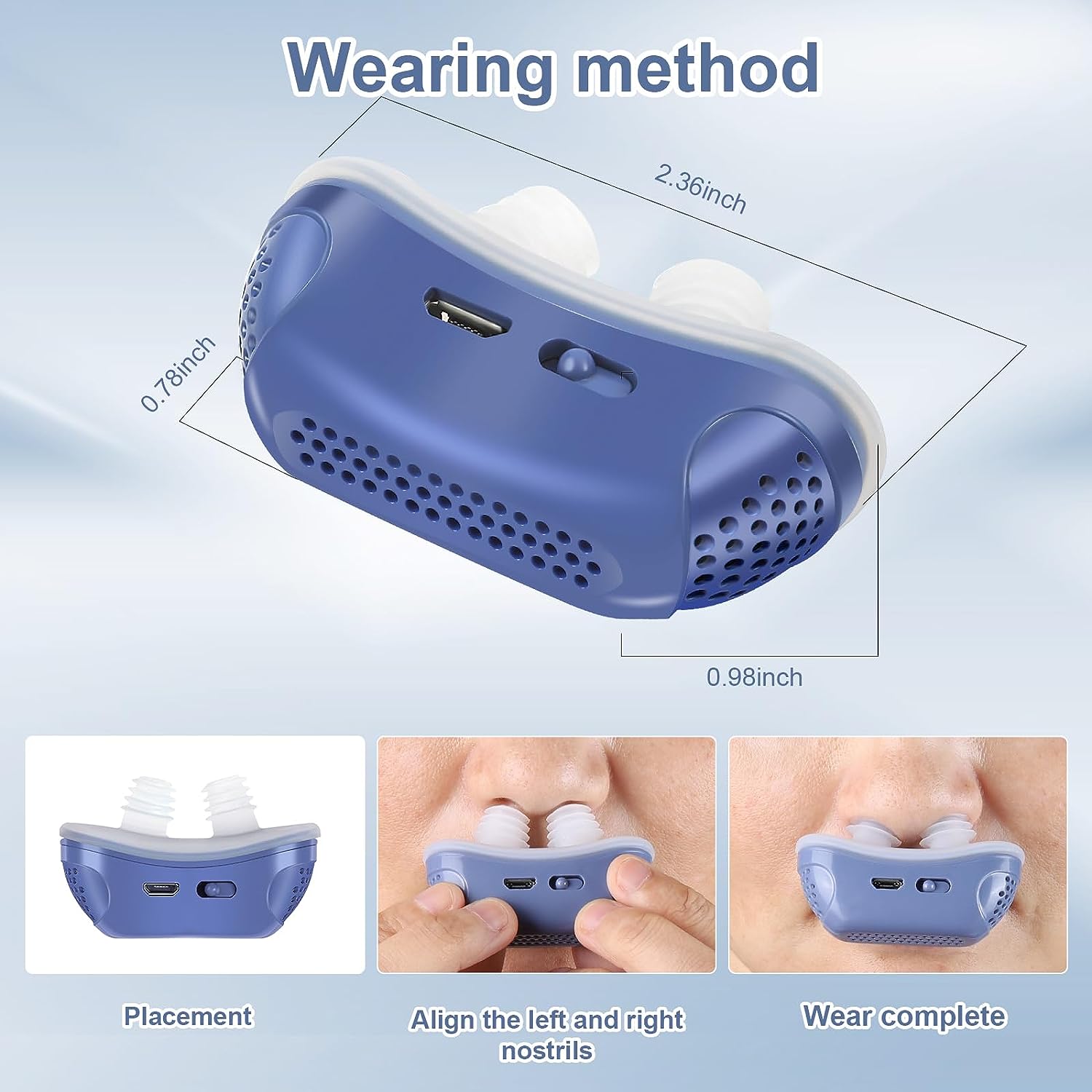 Appareil Micro CPAP - Anti-ronflement