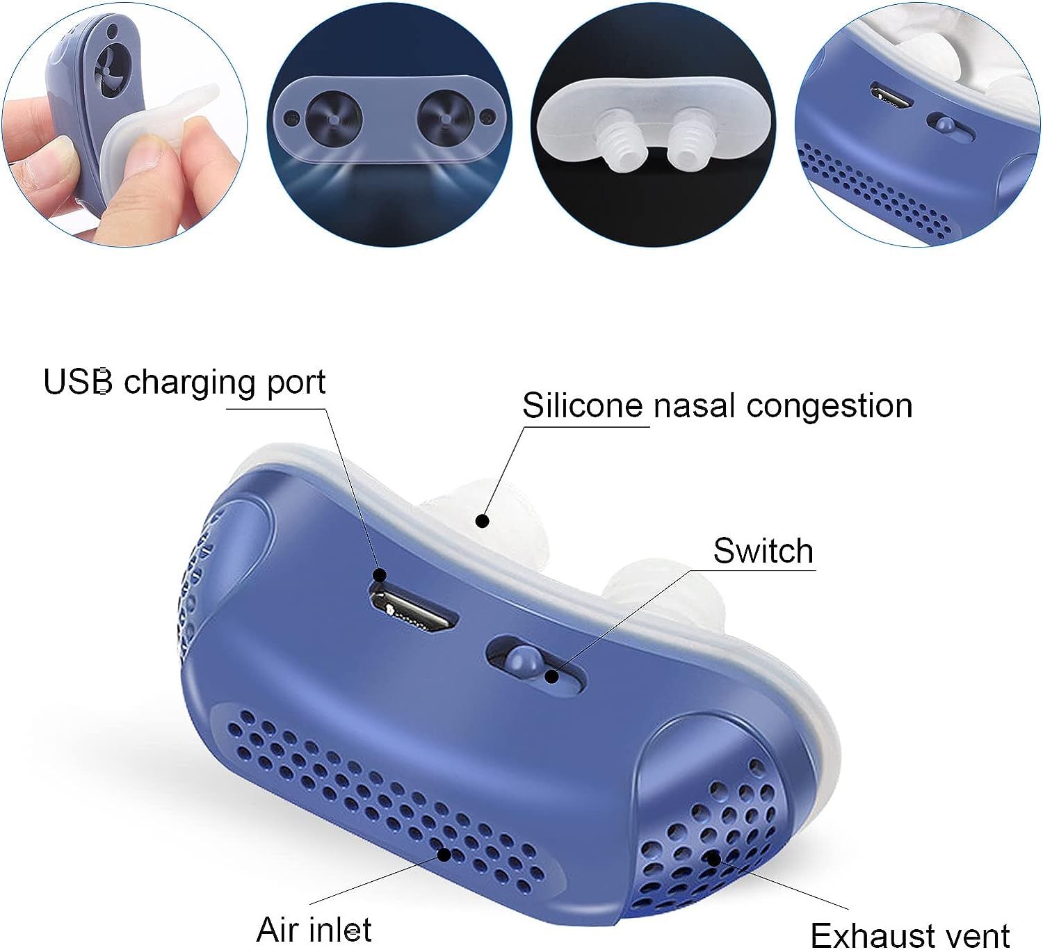 Appareil Micro CPAP - Anti-ronflement
