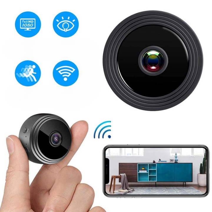 SilentWatch | Caméra de Surveillance Mini Sans Fil Compacte