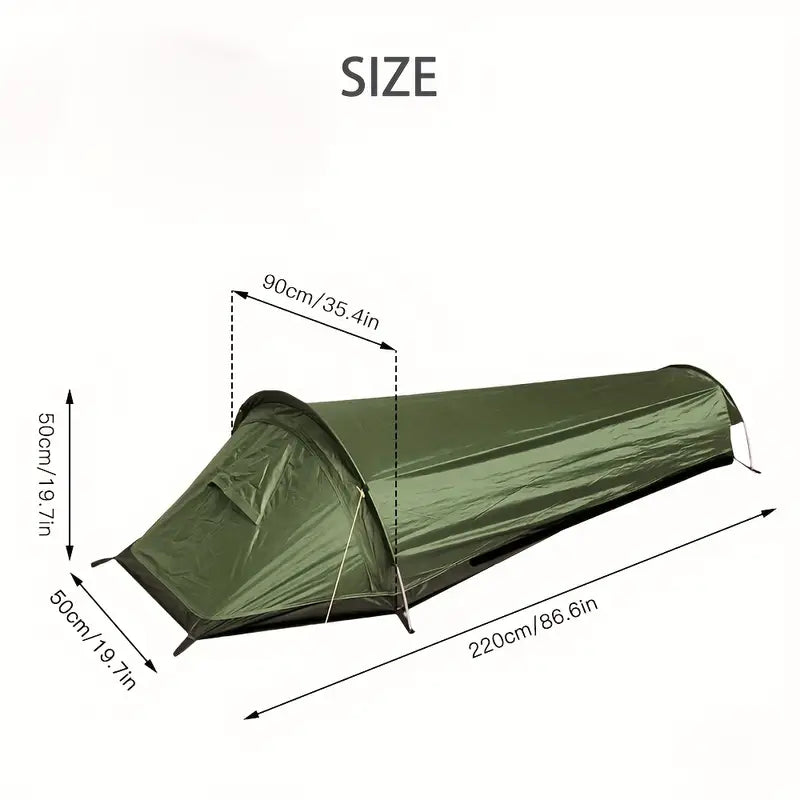 Tente Compacte Imperméable - Ultralégère 1-Personne Aventure
