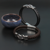 Bracelet Infini | Bracelet en Cuir avec Nœud