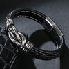 Bracelet Infini | Bracelet en Cuir avec Nœud