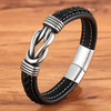 Bracelet Infini | Bracelet en Cuir avec Nœud