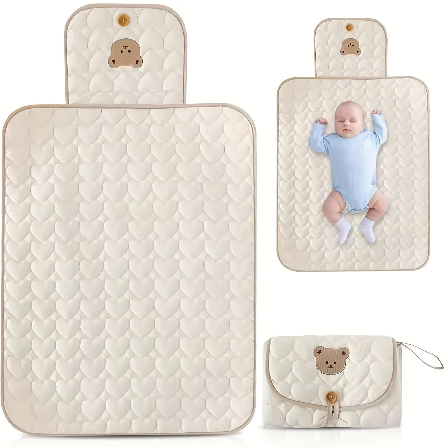 Tapis à Langer Portable – Compact et Pratique pour l'Extérieur