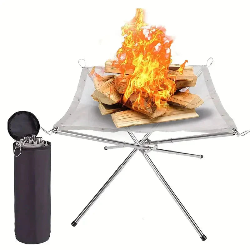 Support de feu de camp pliable - FireFlex