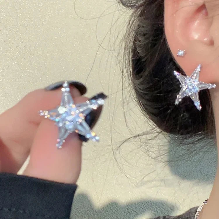 Boucles d'oreilles en zirconium étoile / Ear Cuff – Lyric