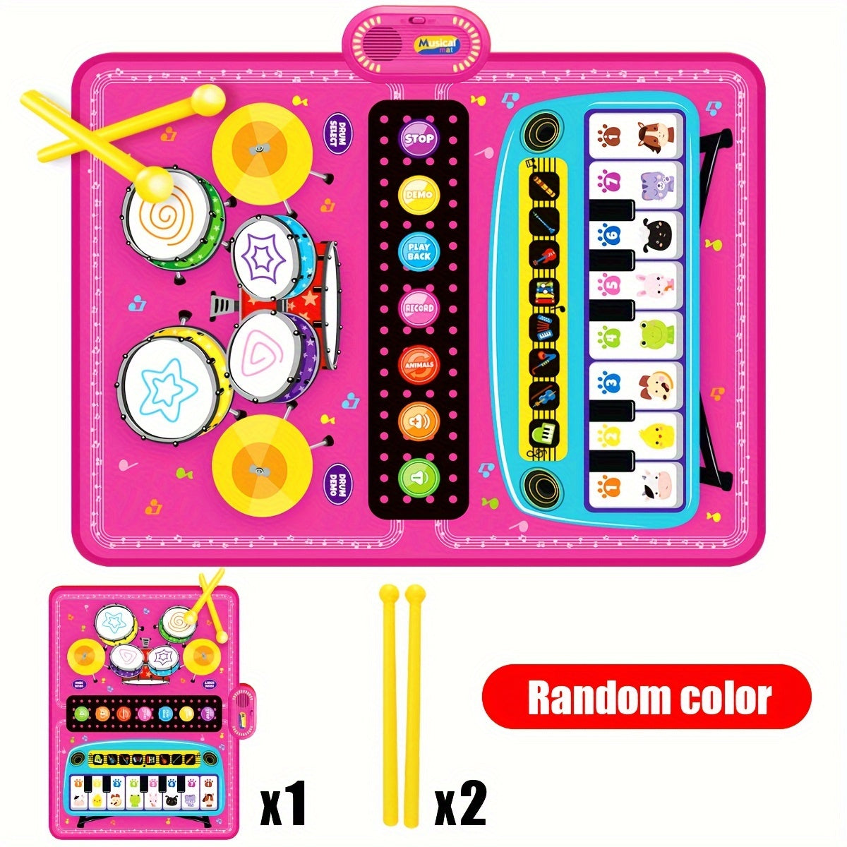 Tapis de Jeu Musical Coloré - Pour une Expérience Musicale Créative