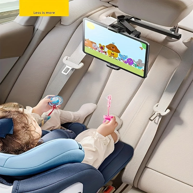 Support de Tablette pour Appuie-tête de Voiture – Support Réglable pour Tablettes et Smartphones