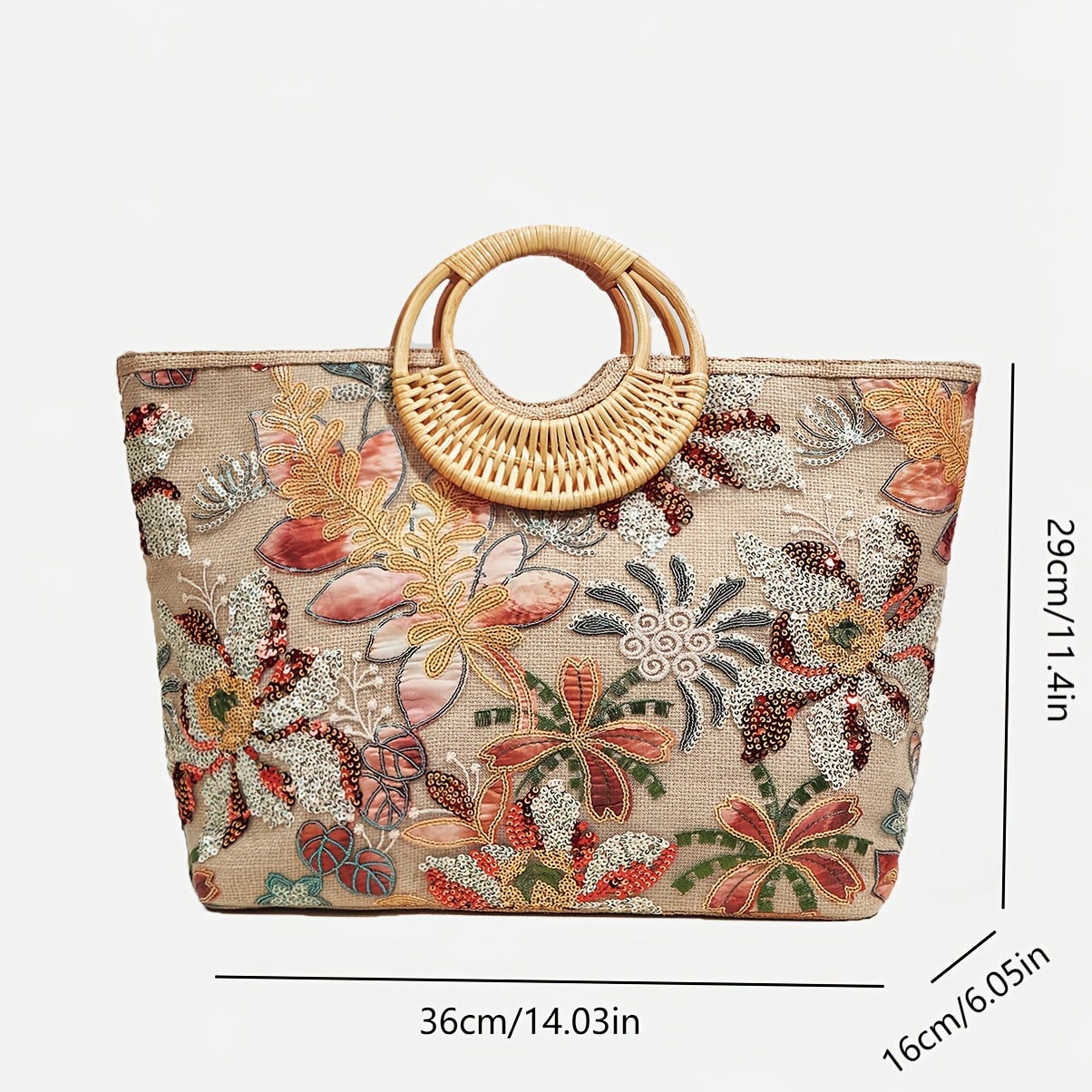Tote Floral Élégance – Élégant et Pratique