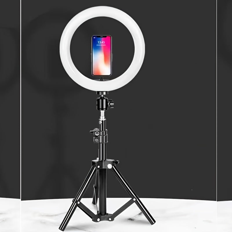 Anneau de beauté de 10 pouces avec trépied de 55 cm – Parfait pour la photographie, la vidéographie et le maquillage