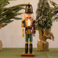 NutcrackerJoy - Figurine de Soldat Casse-Noisette en Bois pour un Charme de Noël Intemporel