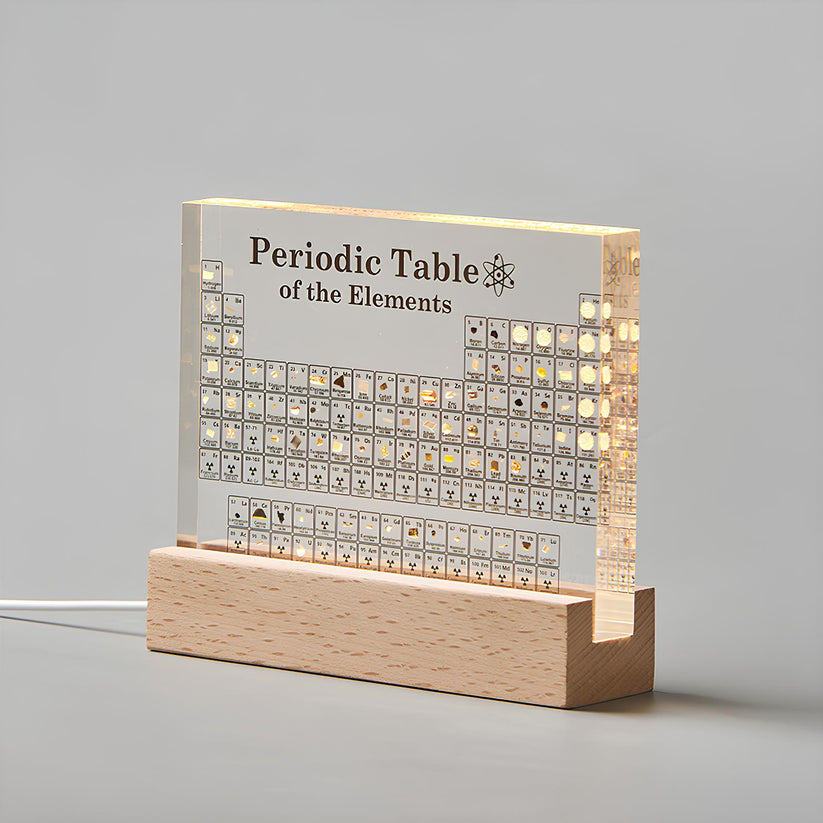 PeriodicElements | Découvrez la beauté du tableau périodique en 3D à couper le souffle