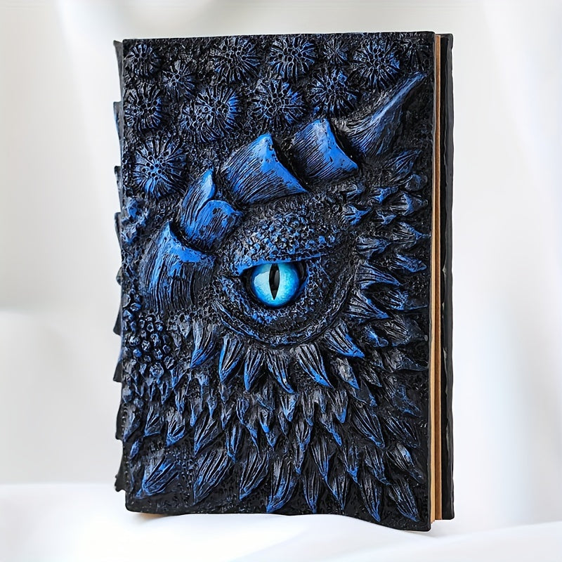 Carnet de Fantaisie avec Œil de Dragon – Robuste et Artistique