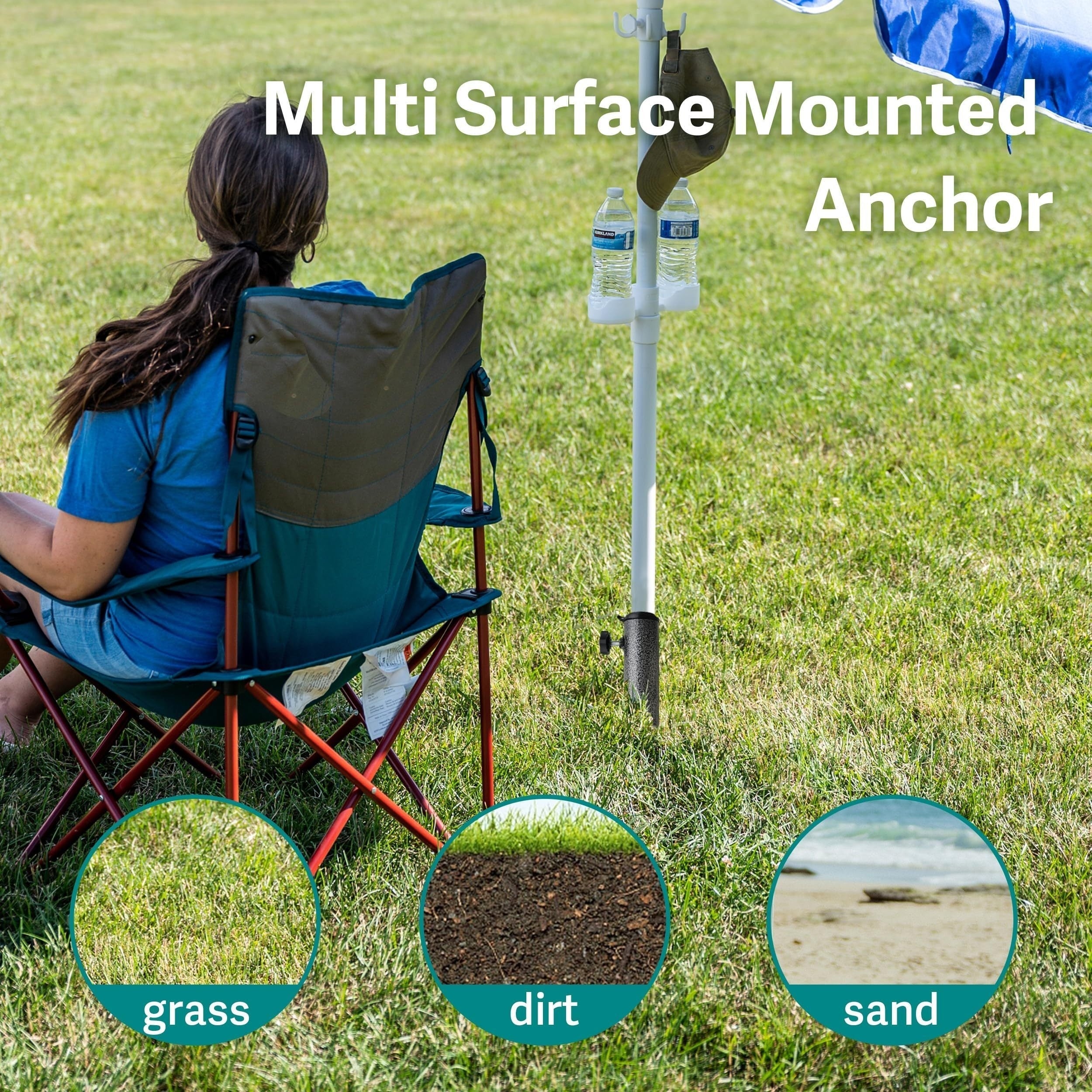 Socle de Parasol Portable et Réglable – Stabilité en Acier Robuste