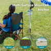 Socle de Parasol Portable et Réglable – Stabilité en Acier Robuste