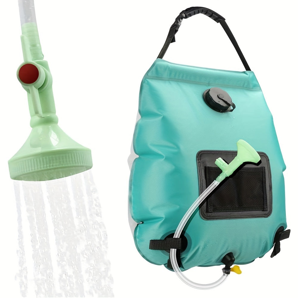 SunnyFlow Sac de Douche Solaire – Pratique, Étanche et Avec Thermomètre