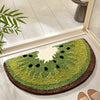 Tapis de Salle de Bain Inspiré par les Fruits – Doux et Absorbant
