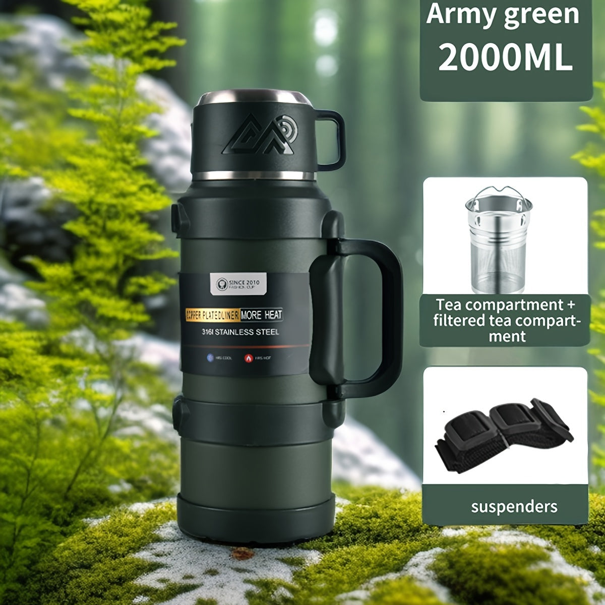 Thermos Isolé Robuste – Durable et Pratique