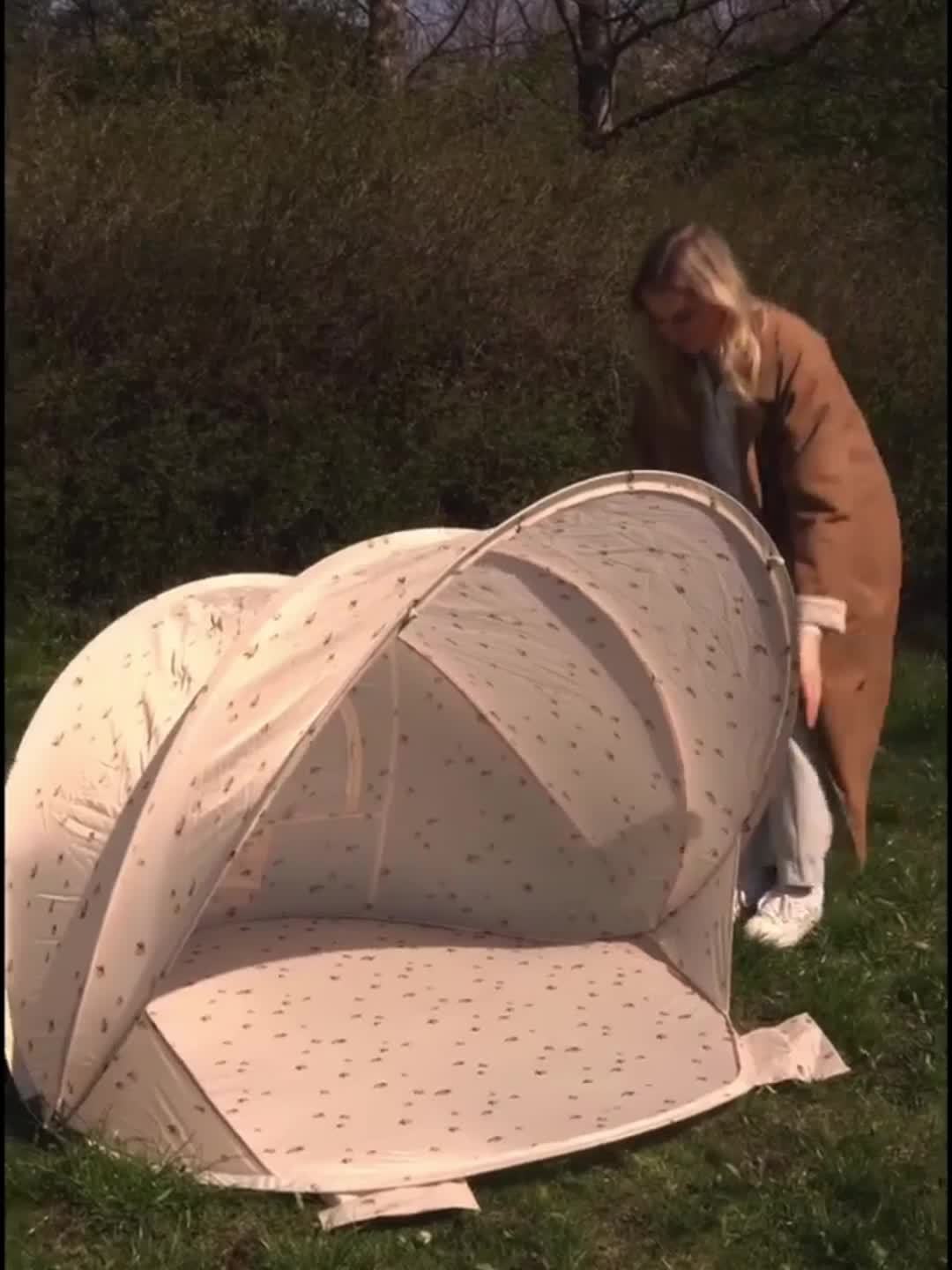 Tente de Plage Pliable pour Enfants – Installation Rapide et Protection Solaire Parfaite