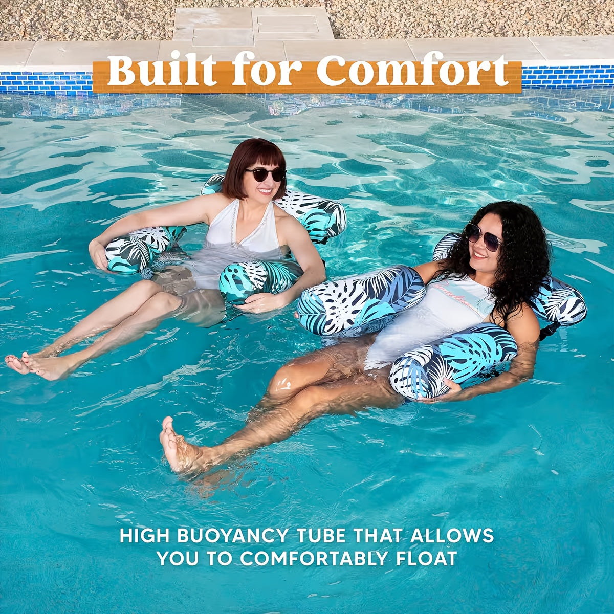 Transat de Piscine Gonflable – Durable et Confortable Hamac Aquatique