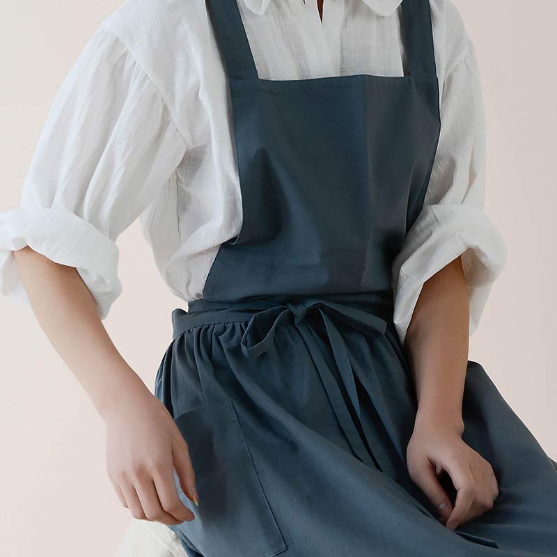 Tablier en coton imperméable avec poches pratiques – ChefMate