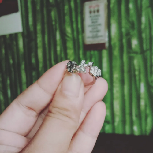 Bague Index Fleurs de Souhait