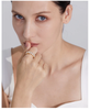 Bague de luxe éclatante