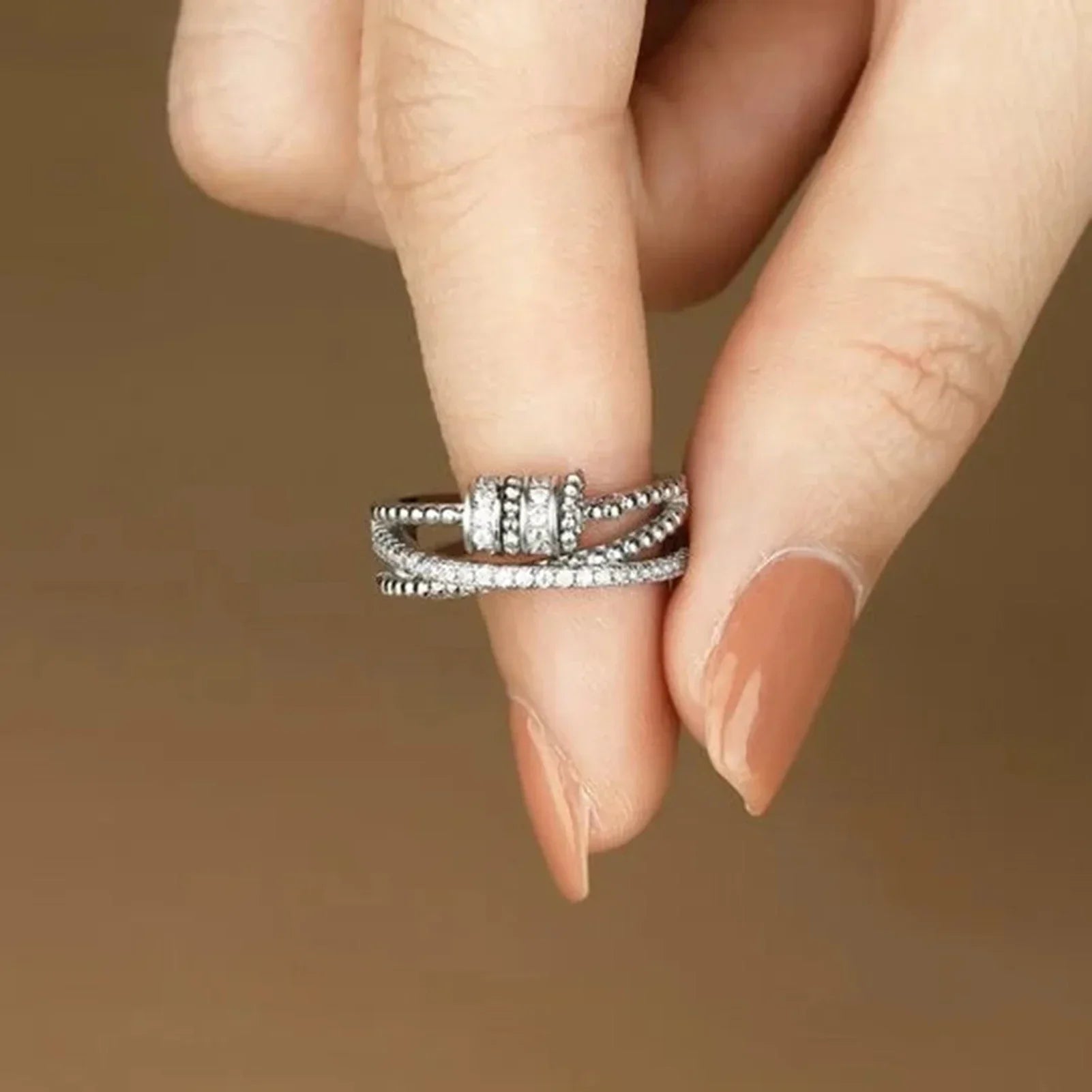Bague Zirkonium Zappel