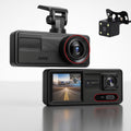 Dashcam pour voiture avant et arrière | Caméra de recul à installer | Caméra de voiture | FahrCam