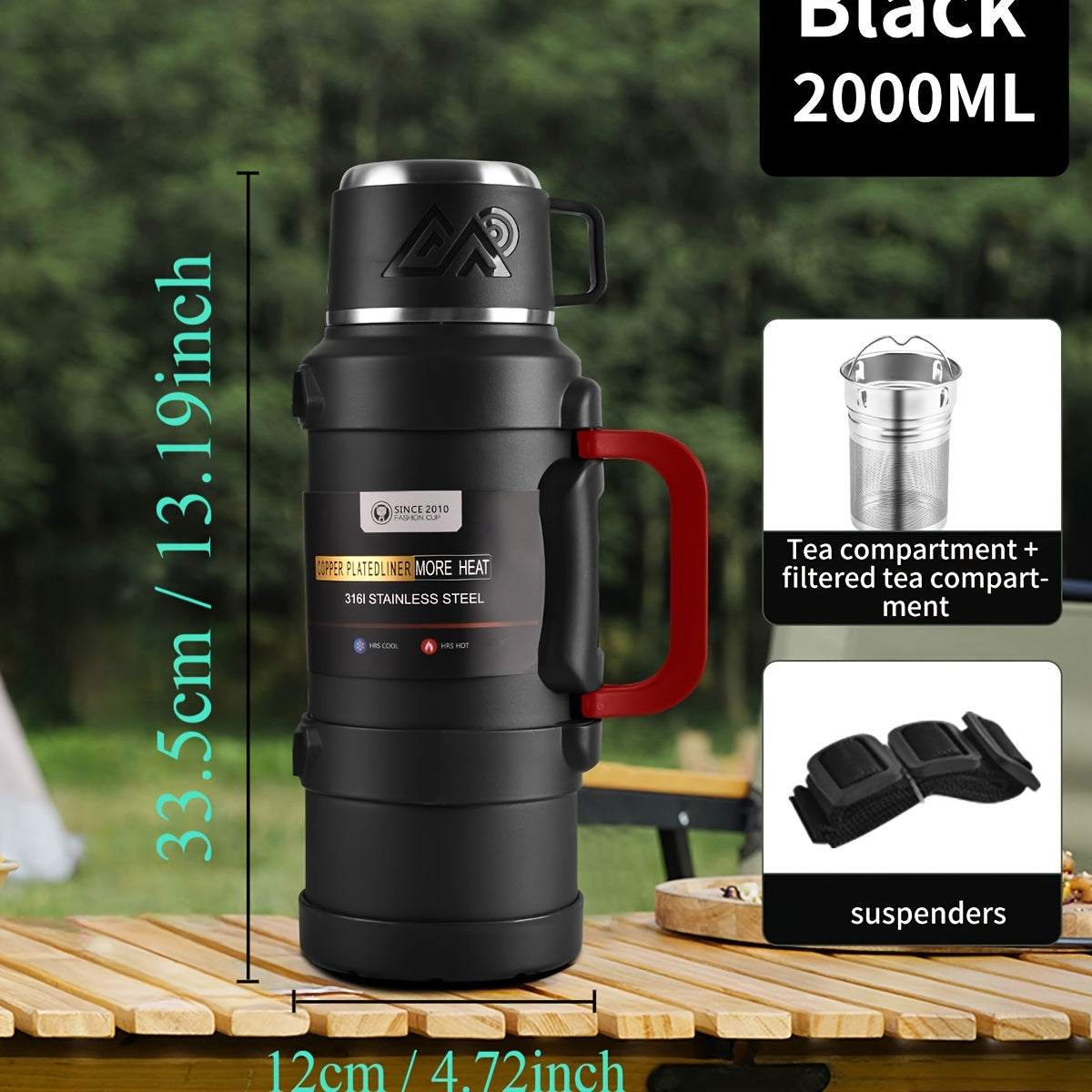 Thermos Isolé Robuste – Durable et Pratique