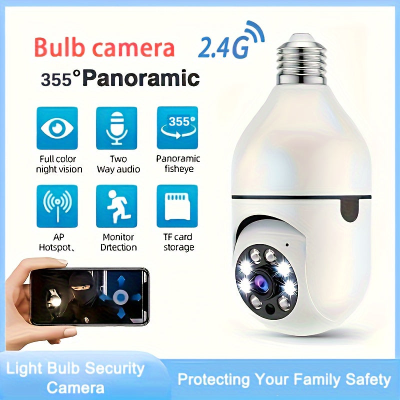 VisionGuard Lampe-Caméra Intelligente - Pour la Sécurité et le Confort à Domicile