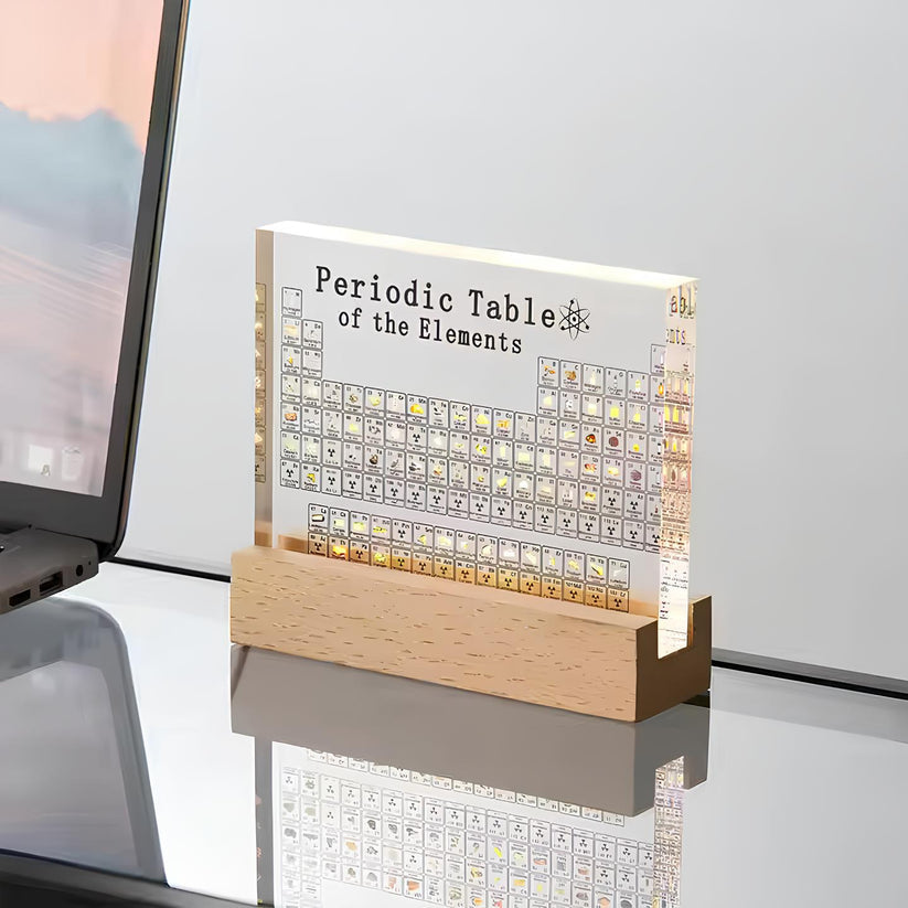 PeriodicElements | Découvrez la beauté du tableau périodique en 3D à couper le souffle