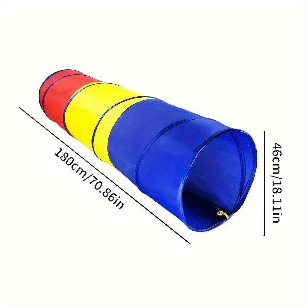 Tunnel de Rampe Coloré pour Enfants - Pour un Jeu Actif et un Entraînement Sensoriel