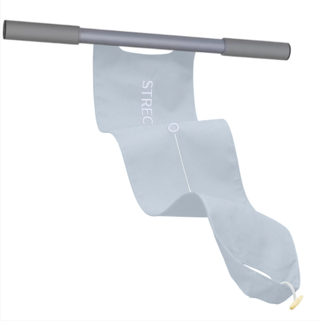 Bande élastique d'entraînement avec poignées et sangles de pied – FlexiStretch Trainer