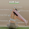 Bande élastique d'entraînement avec poignées et sangles de pied – FlexiStretch Trainer