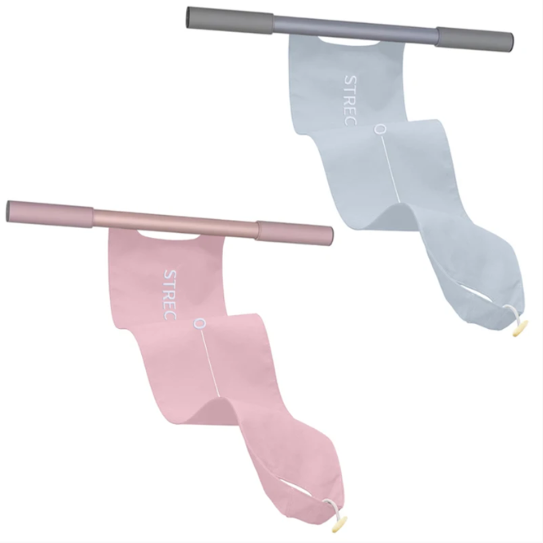 Bande élastique d'entraînement avec poignées et sangles de pied – FlexiStretch Trainer