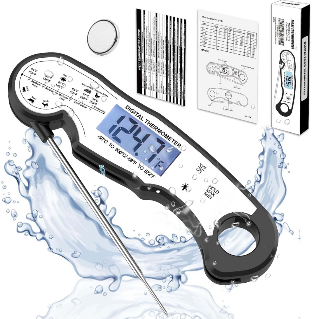 Thermomètre à viande numérique ultra-rapide – GrillGauge