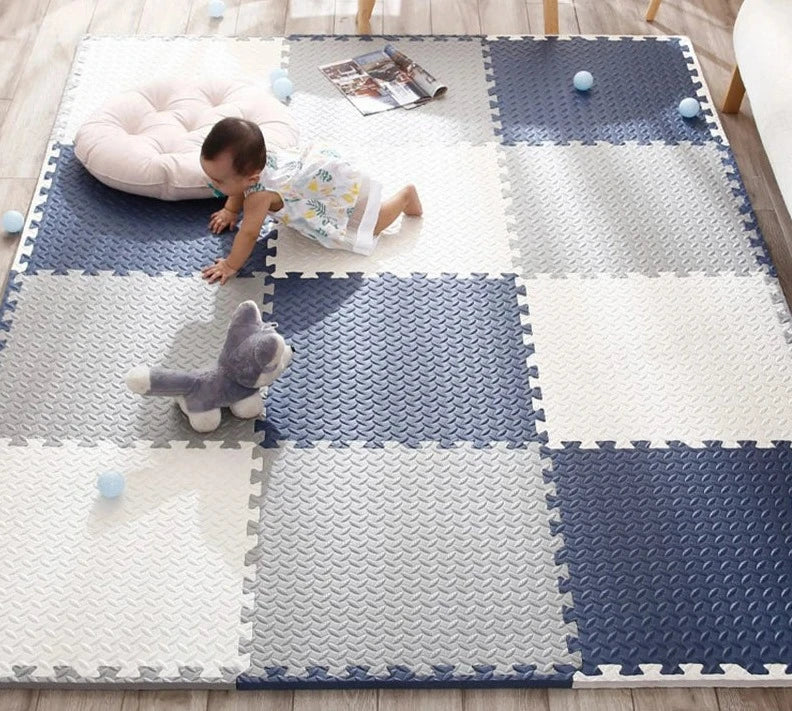 Tapis de Jeu SafePlay pour Bébé - Espace de Jeu Épais et Sûr
