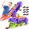 Transporteur Dino Ville - Piste de Course & Camion Transformable