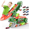 Transporteur Dino Ville - Piste de Course & Camion Transformable