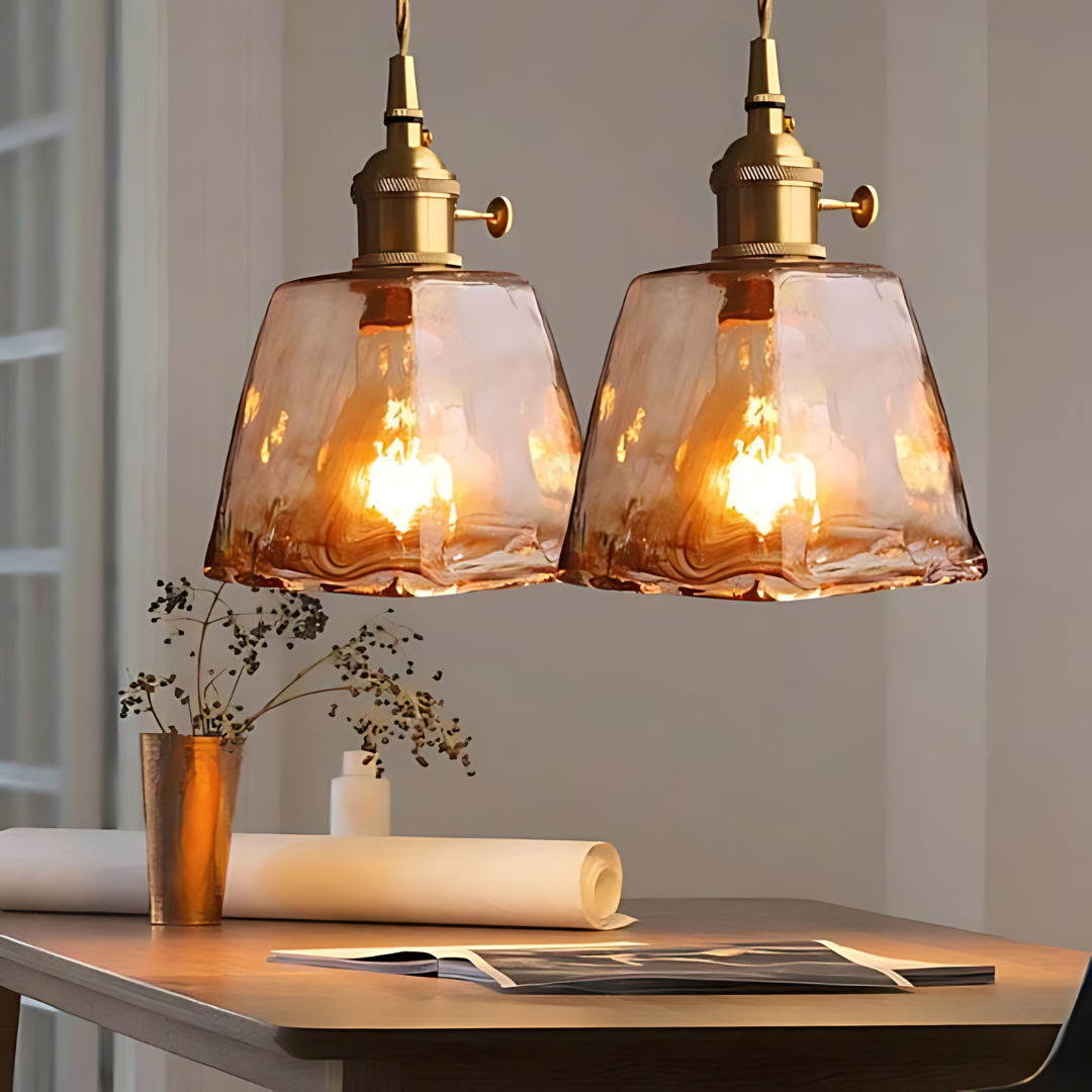 Suspension LED rétro - Jasper