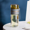 Bouteille en verre à double paroi avec infuseur à thé - PureBrew
